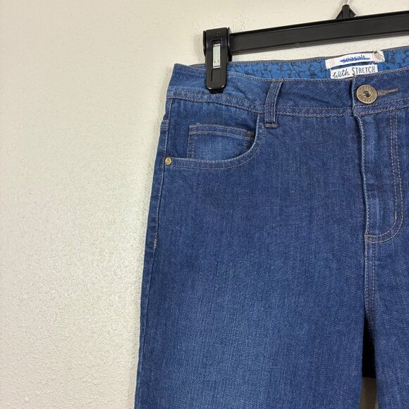 Seasalt Great Lobbs Rock Boot Cut Jeans Size 6 Normcore - Picture 3 of 8